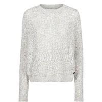 Long-Sleeved Openwork Jumper