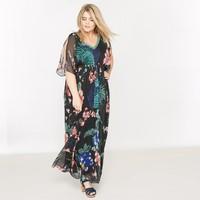 Long Printed Kaftan