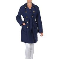 Lola MALIN VENTO women\'s Trench Coat in blue