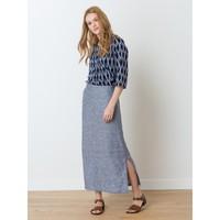 long skirt in exclusive somewhere linen chambray hans