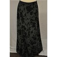 long length skirt by per una size 10 grey long skirt