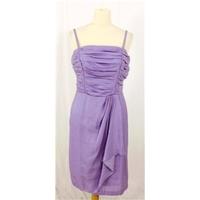 London Times Size 10 Pleated Lilac Dress