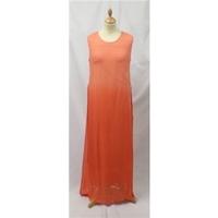 Lovely Size S Orange Fully Lined Dress Unbranded - Size: 10 - Orange - Full length dress