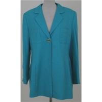 louis fraud size 16 turquoise jacket