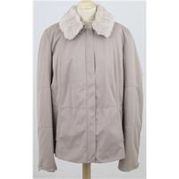 long tall sally size 18 beige padded jacket
