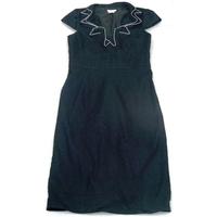 London Times Size 10 Navy Denim Dress