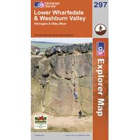 lower wharfedale washburn valley os explorer map sheet number 297