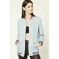 Longline Varsity Jacket