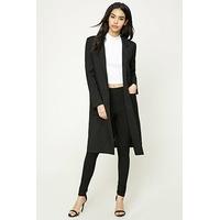 Longline Pinstripe Coat