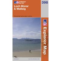 Loch Morar & Mallaig - OS Explorer Active Map Sheet Number 398