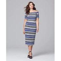 lovedrobe bardot stripe dress