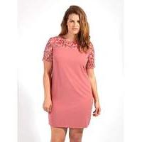 lovedrobe luxe sequin rose shift dress