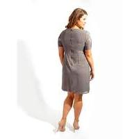 Lovedrobe Luxe Grey Sequin Shift Dress