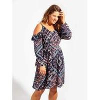 lovedrobe gb paisley print dress