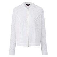 Lovedrobe Frindged Broderie Jacket