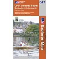 Loch Lomond South - OS Explorer Map Sheet Number 347