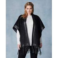 Lovedrobe PU Tassel Cape