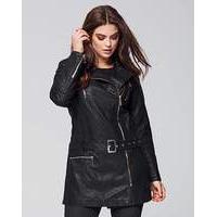 Lovedrobe Leather Look Jacket