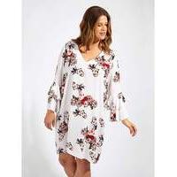 Lovedrobe GB Ruffle Sleeve Swing Dress