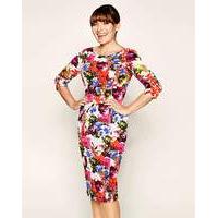 Lorraine Kelly Printed Textured Dress