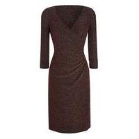 Lorraine Kelly Glitter Side Ruched Dress