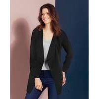 longline jersey waterfall jacket