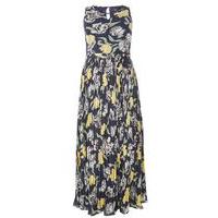 Lovedrobe Multi Pleat Maxi Dress, Dark Multi