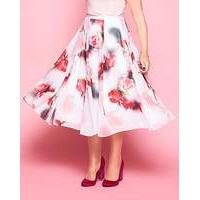 Lorraine Kelly Floral Chiffon Skirt