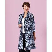 Longline Printed Cardigan