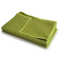 Lotus Design Yoga Mat Towel - Green