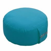 lotus design 10cm basic meditation cushion turquoise
