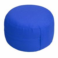 lotus design 14cm classic meditation cushion with zipper navy