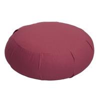 Lotus Design Zafu Meditation Cushion - Burgundy