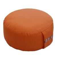 lotus design 10cm basic meditation cushion orange