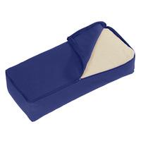 lotus design yoga back bolster navy