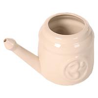 lotus design neti pot white