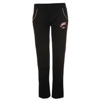 lonsdale logo jersey pants ladies