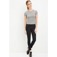 Low-Rise Skinny Ankle Jeans