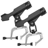 Lot 2Pcs Packed HiUmi Fishing Boat Rods Holder with Large Clamp Opening 360 Degree Adjustable Rack Rod Holder