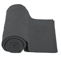 lotus design yoga towel grey