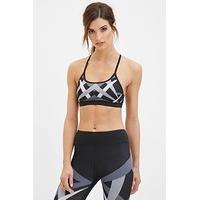 Low Impact - Abstract Print Sports Bra