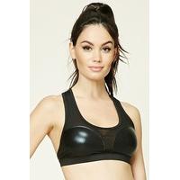 low impact mesh sports bra