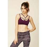 low impact strappy sports bra