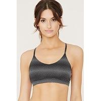 low impact dotted sports bra