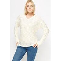 Loose Knit Dip Hem Sweater