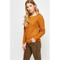 loose knit round neck jumper