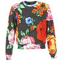 love moschino colum womens sweatshirt in multicolour