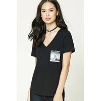 Los Angeles Graphic V-Neck Tee