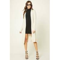 Longline Open-Front Cardigan