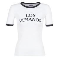 Loreak Mendian LOS VERANOS women\'s T shirt in white